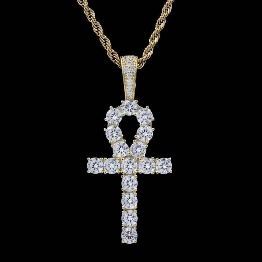 18k Vermeil Ankh Cross