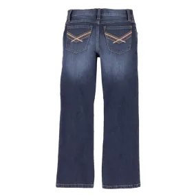 2315119 Wrangler Boy's 20X Vintage Boot Cut Jean - Lagoon