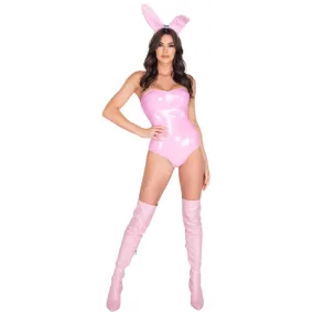 2pc Pink Bunny Sexy Costume