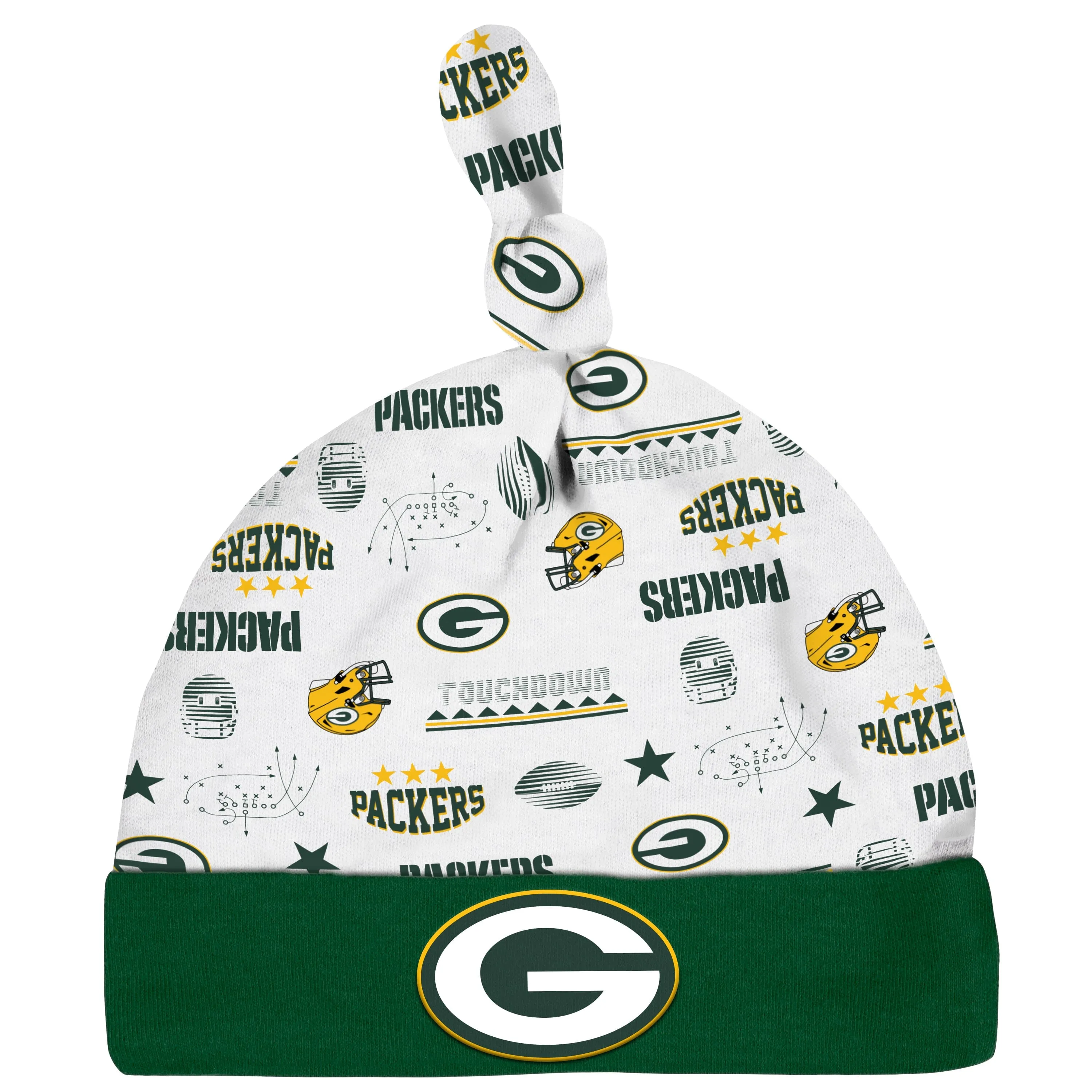 3-Piece Baby Boys Green Bay Packers Bodysuit, Sleep 'N Play, and Cap Set