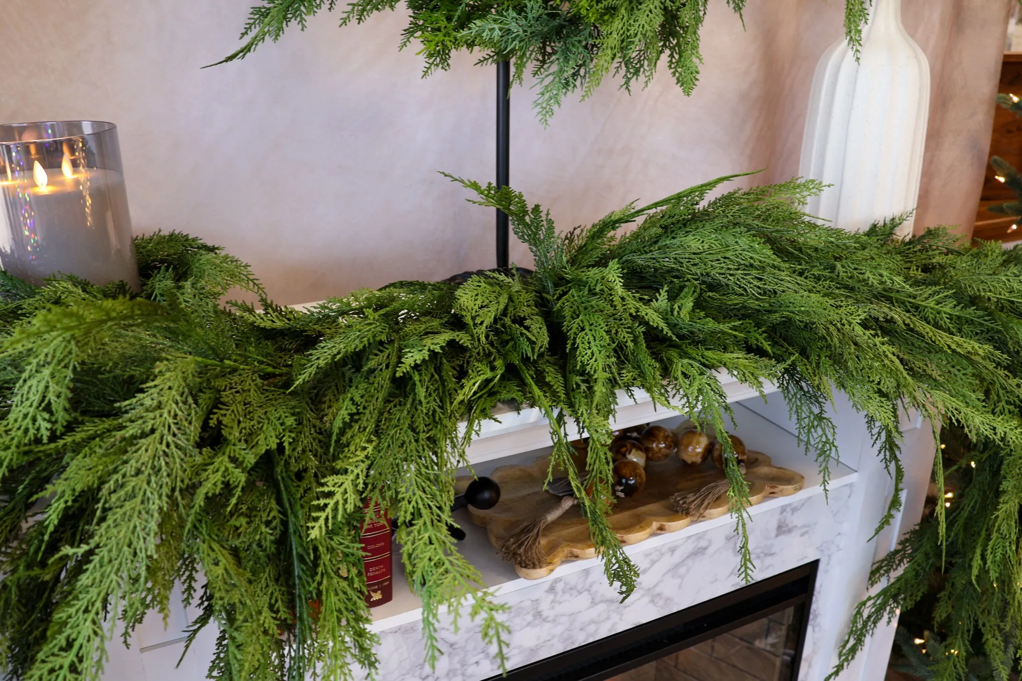 8' Real Touch Cedar Swag/Garland