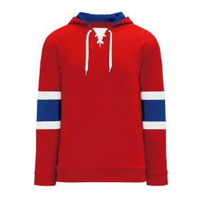 A1845-308 Montreal Canadiens Blank Hoodie Sweatshirt