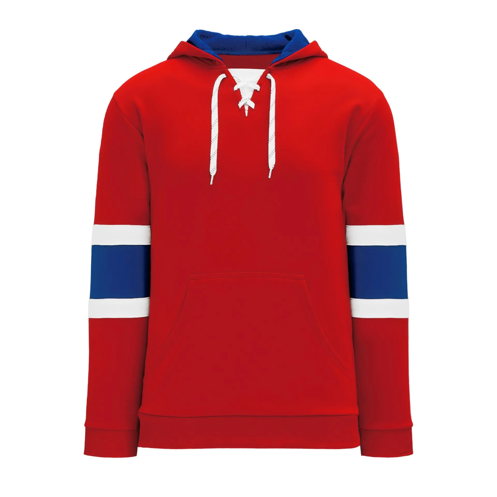 A1845-308 Montreal Canadiens Blank Hoodie Sweatshirt