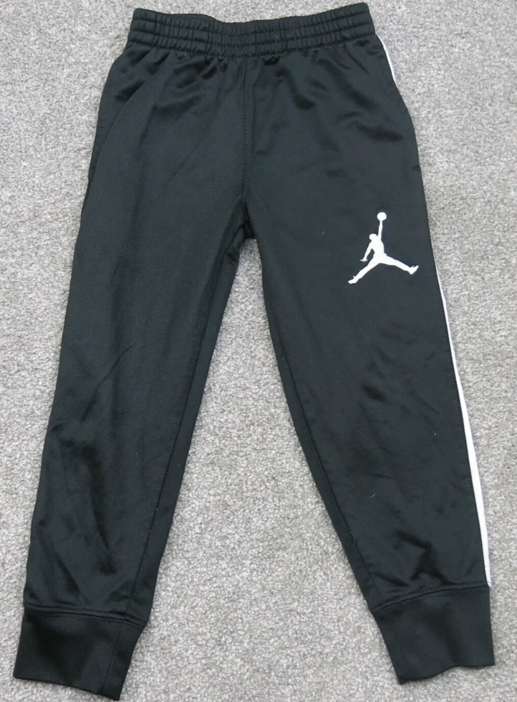 Air Jordan Track Pants Kids Boys Size 3 years Black Activewear Logo Jogger Pants