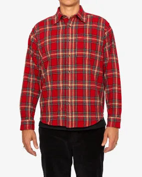 Allan Flannel Shirt - Red