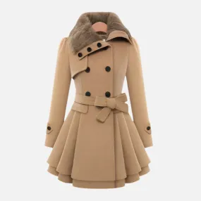 ANNALISE - Cozy Luxurious Trench Coat