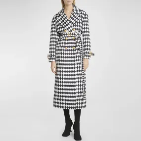 Araminta  - Harlequin Trench Coat