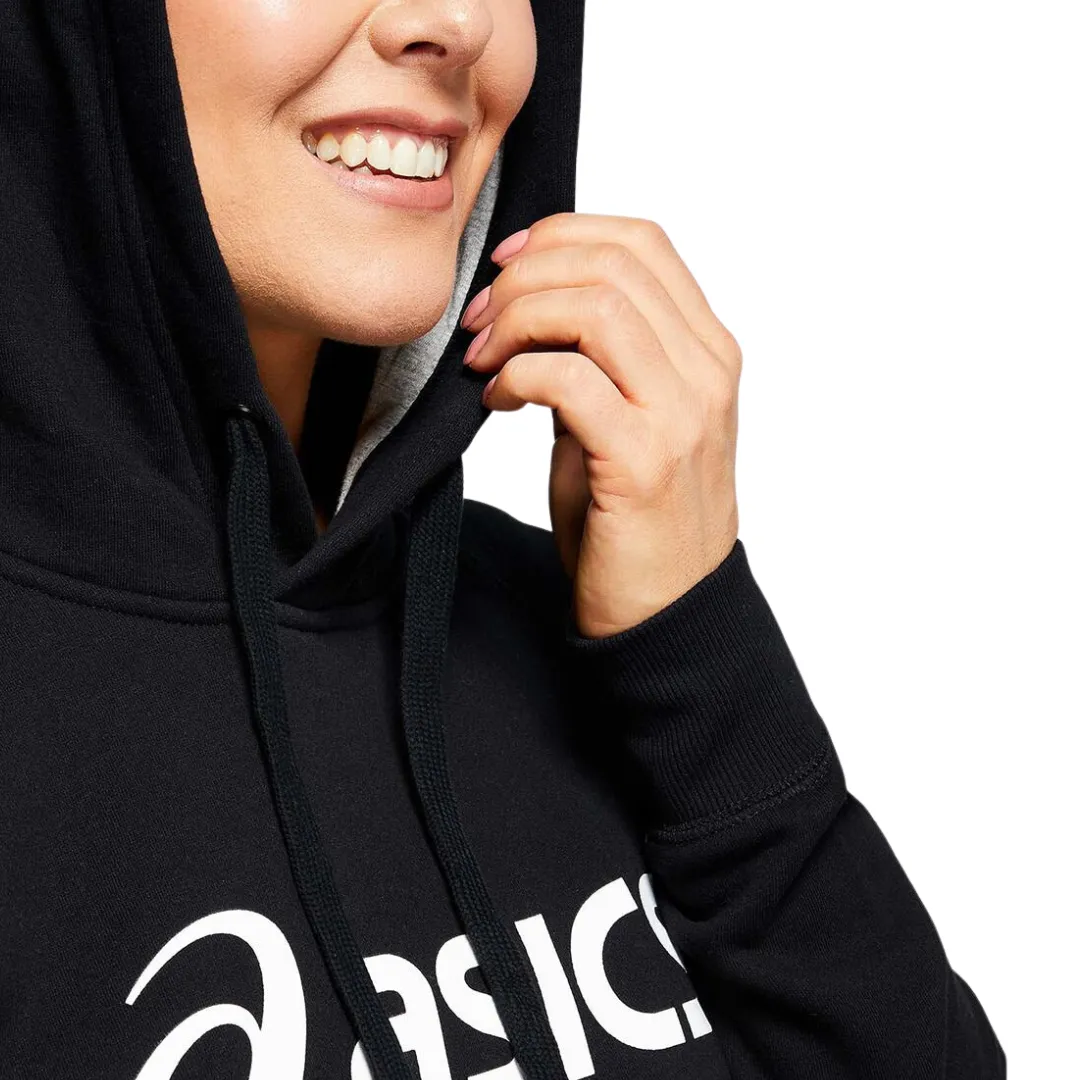 Asics Womens Fleece Hoodie - Performance Black