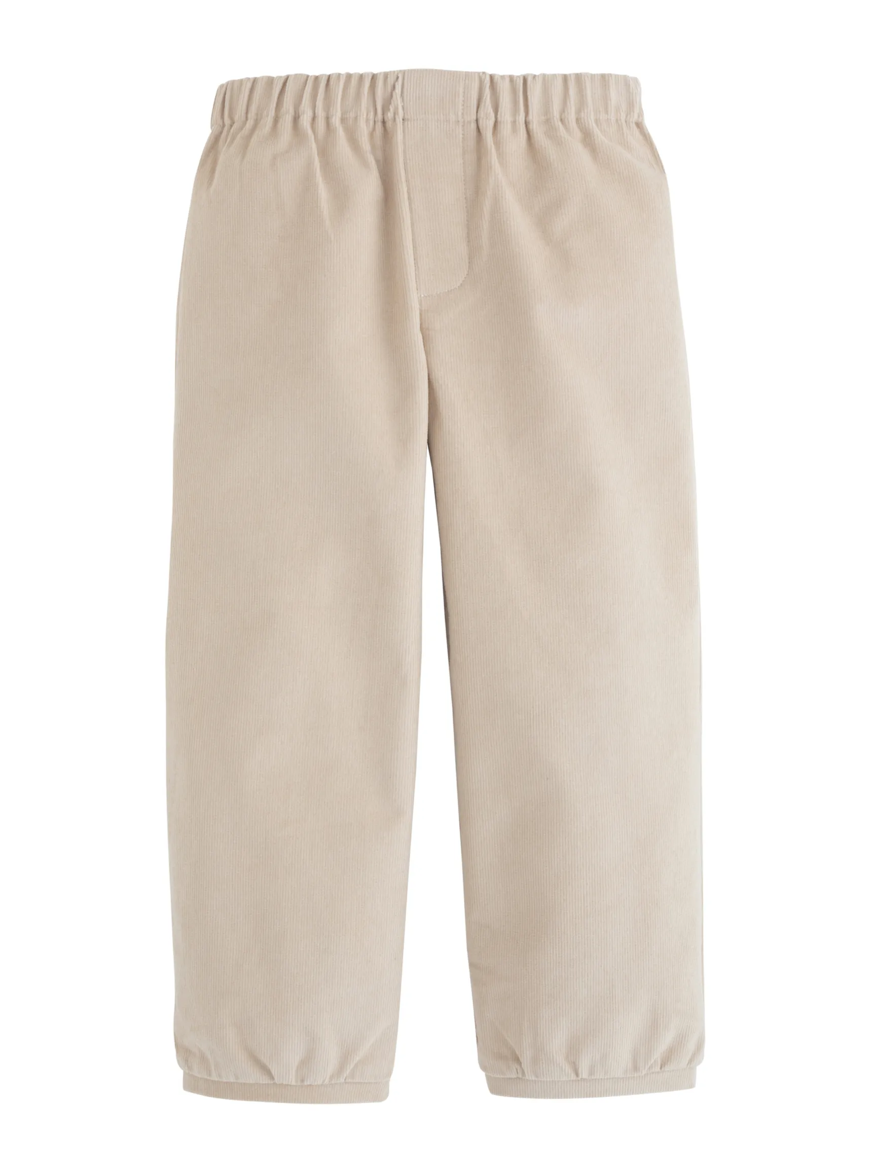 Banded Pull On Pant - Khaki Corduroy