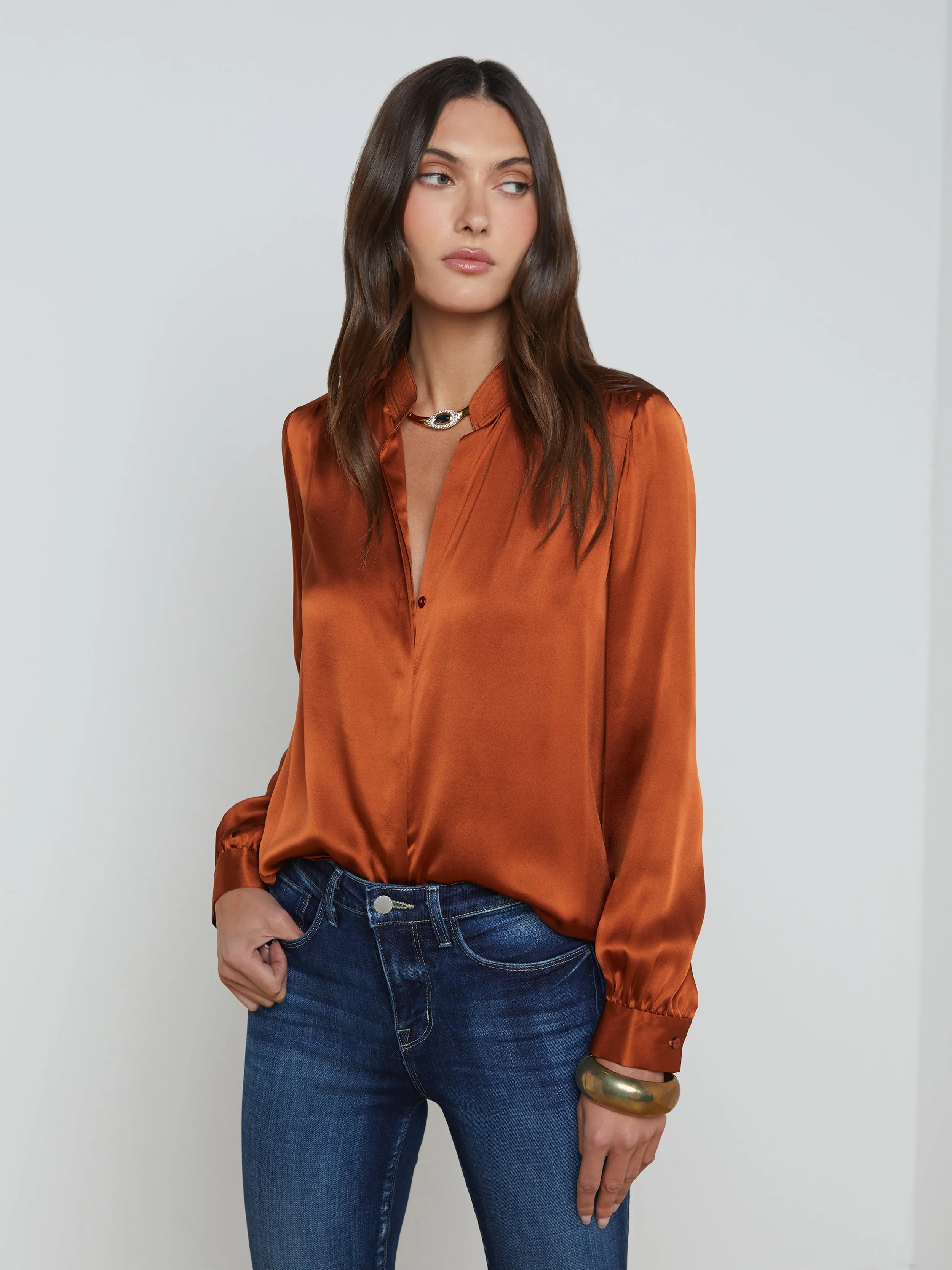 Bianca Silk Blouse