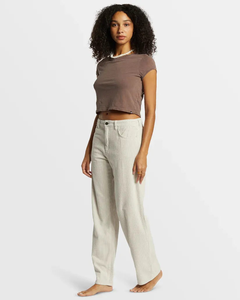 Billabong Midtown Straight Leg Corduroy Pants