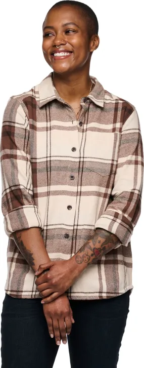 Black Diamond Women&#x27;s Project Flannel Shirt Chalk Pink-Walnut Plaid | Buy Black Diamond Women&#x27;s Project Flannel Shirt Chalk Pink-Walnut Plaid here | Outnorth