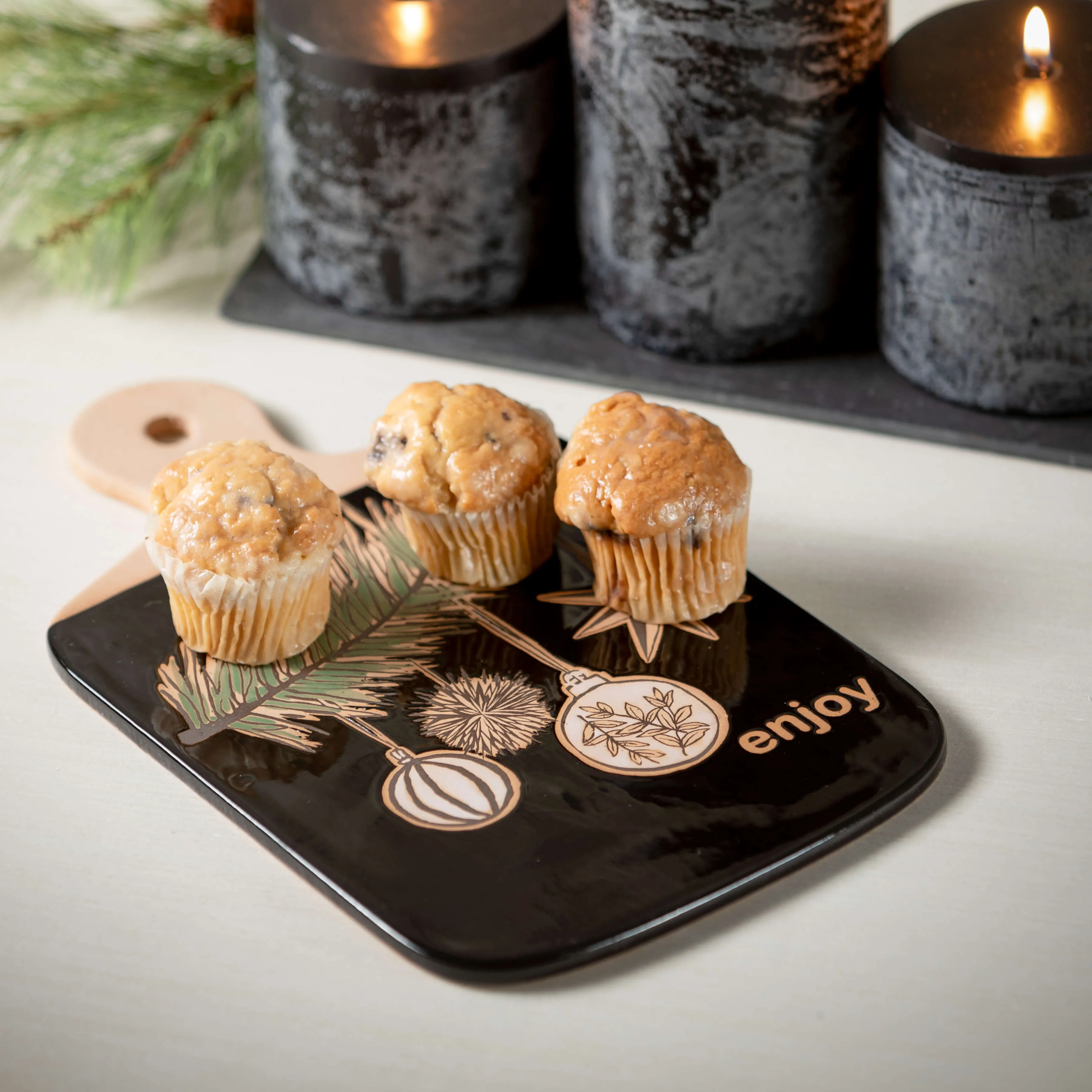 Black Holiday Enjoy Trivet