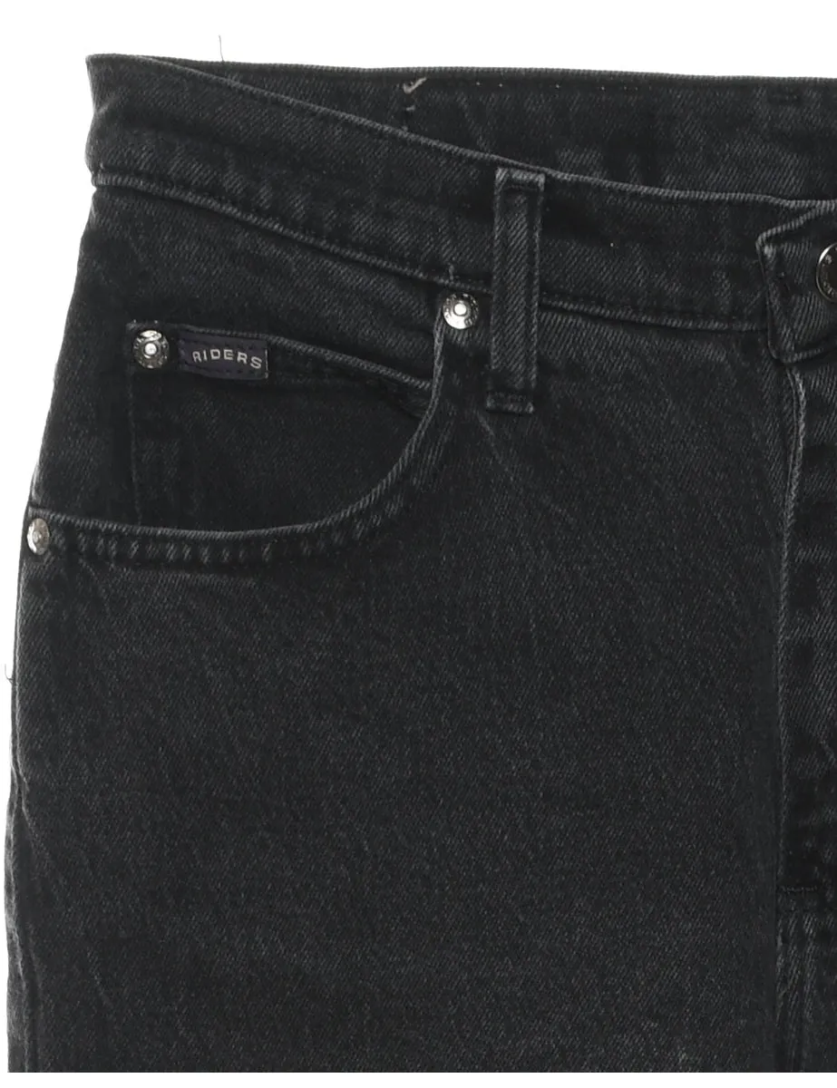 Black Tapered Lee Jeans - W29 L28