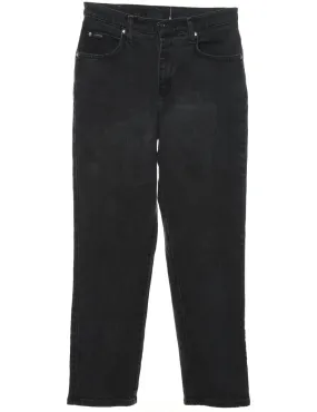 Black Tapered Lee Jeans - W29 L28