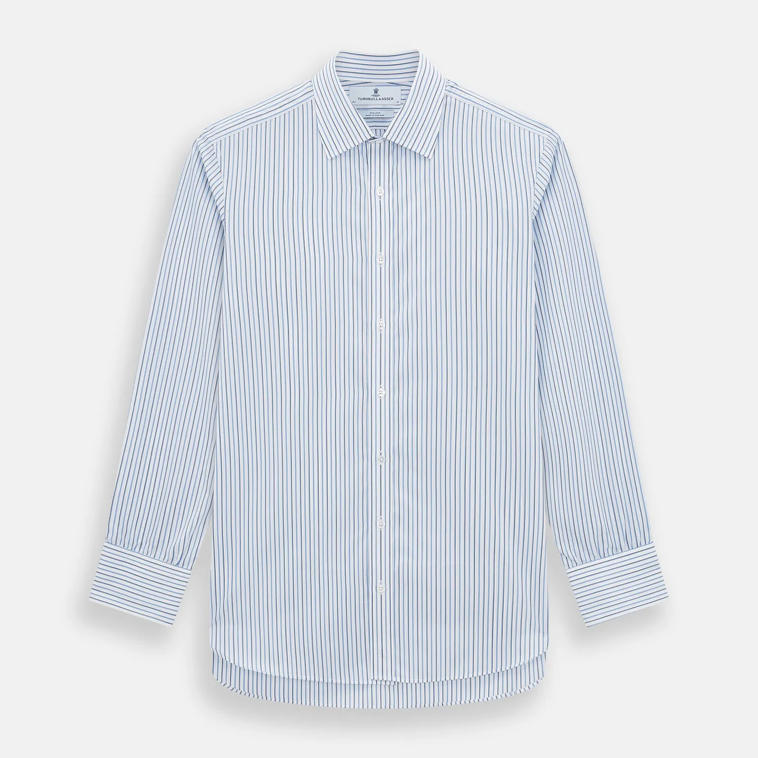 Blue and Navy Double Stripe Mayfair Shirt