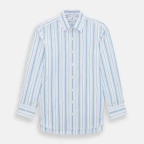 Blue Multi Stripe Mayfair Shirt