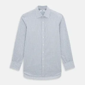 Blue Multi Tattersall Check Mayfair Shirt