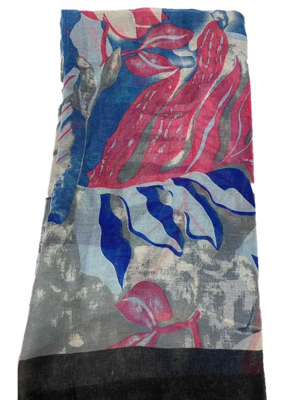 Blues Viscose Printed