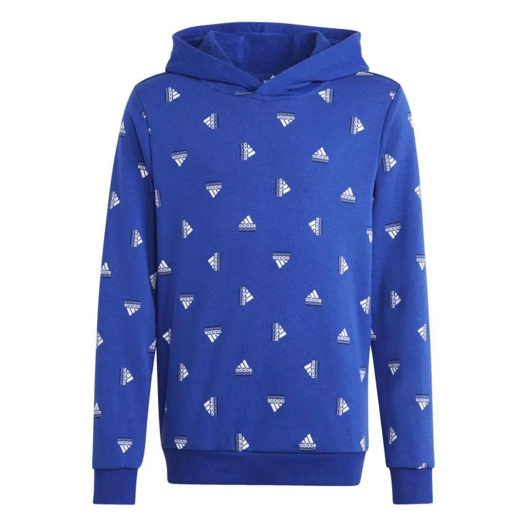 Brand Love Allover Print Sweatshirt