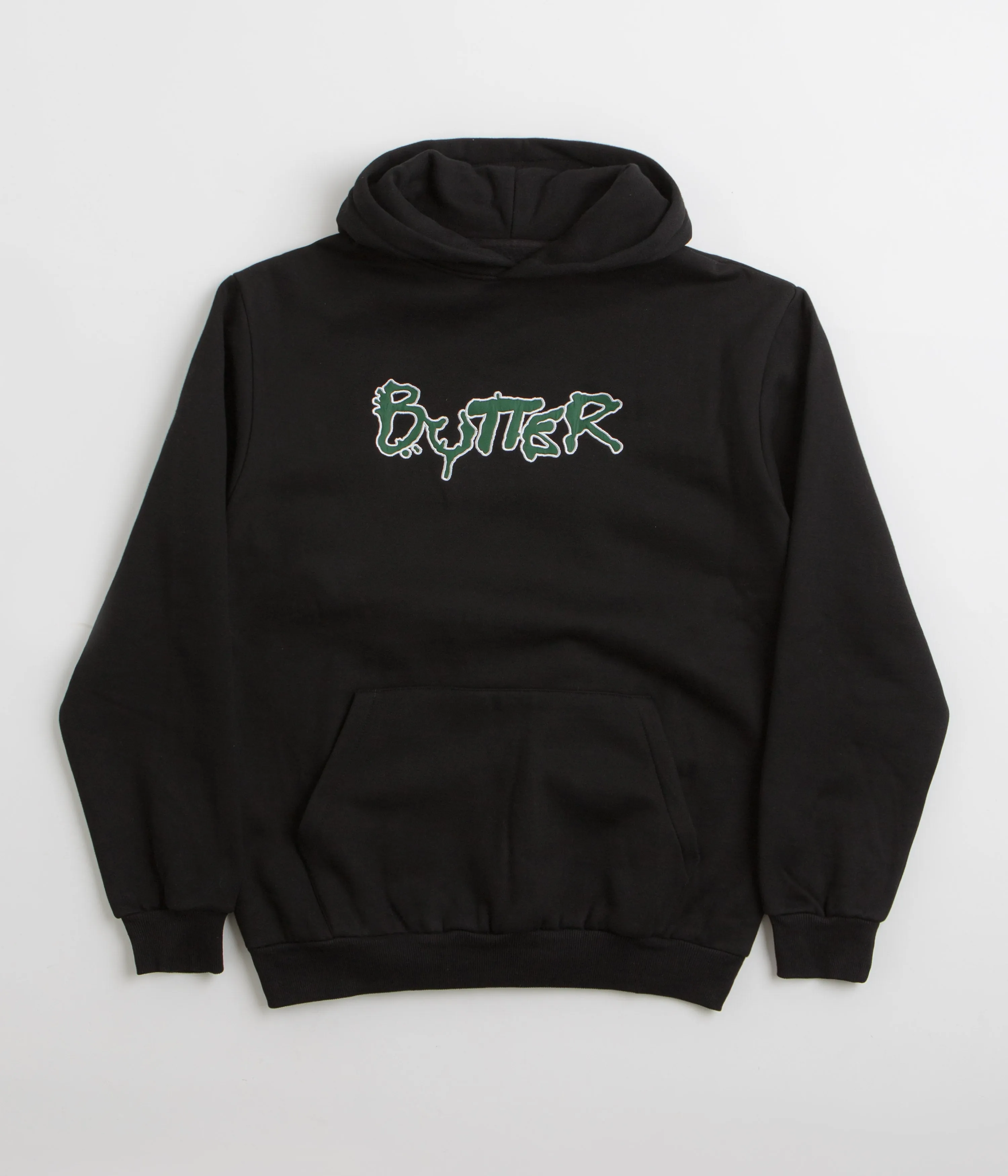 Butter Goods Radio Applique Hoodie - Black