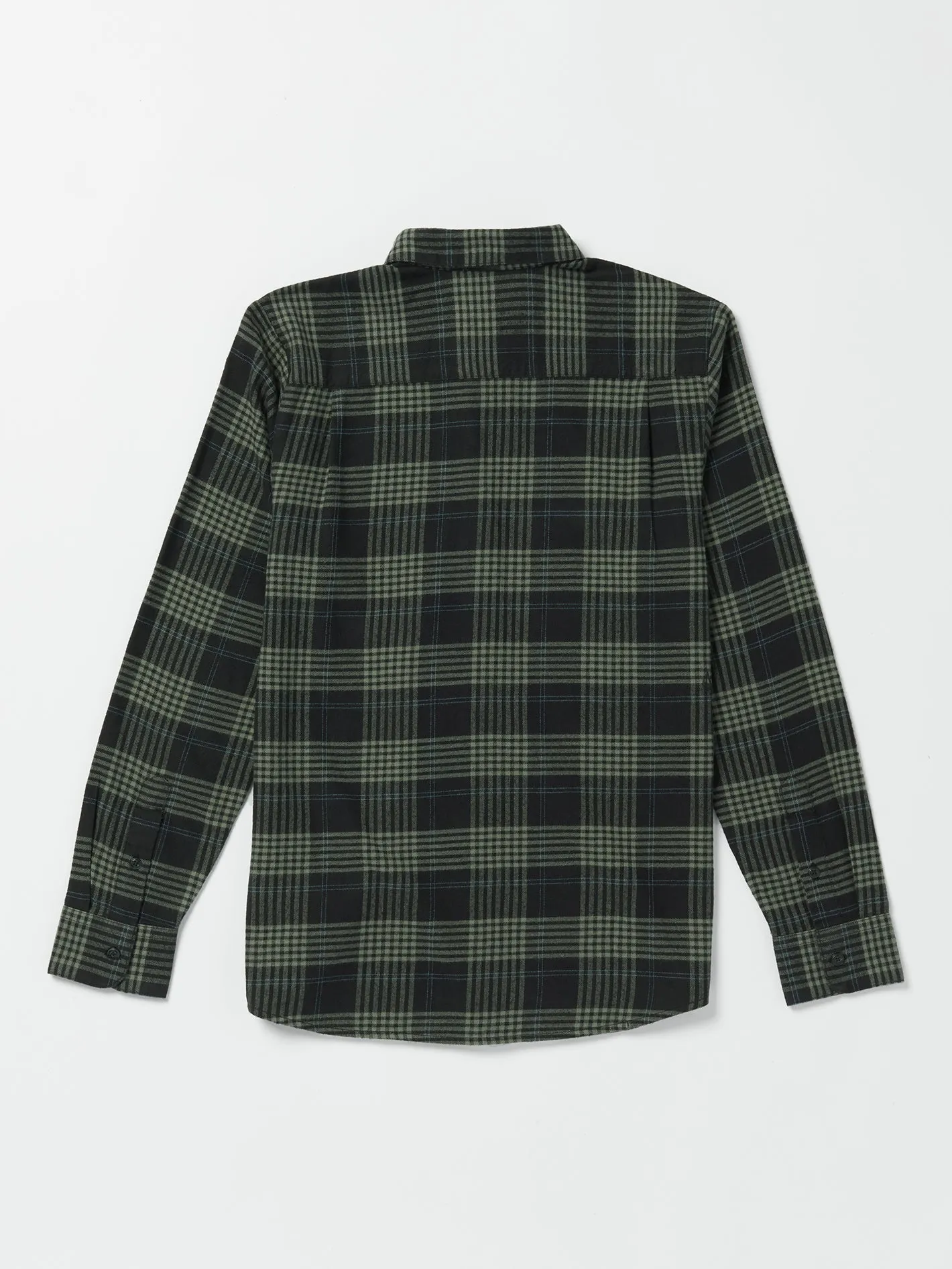 Caden Plaid Flannel - Black