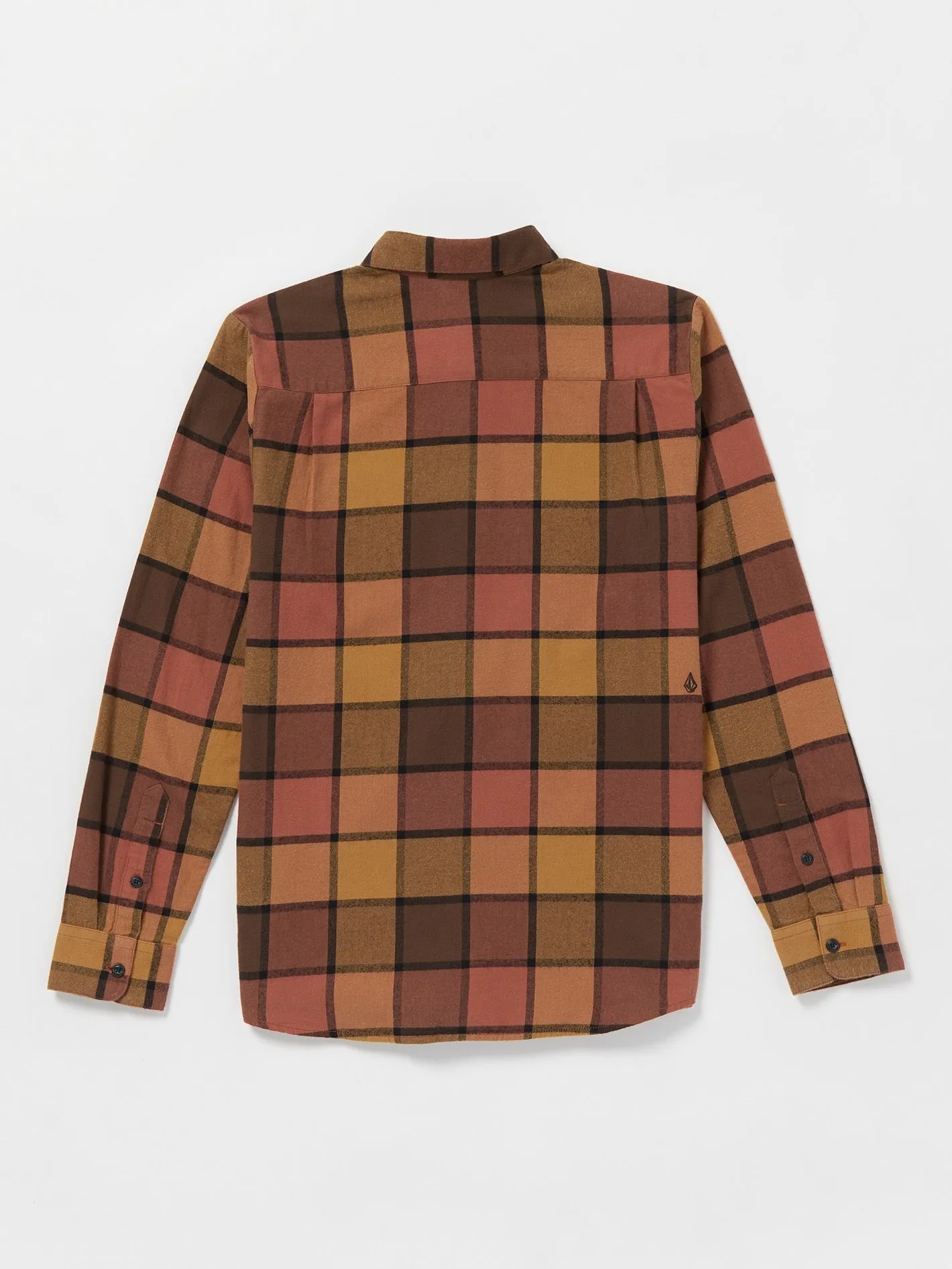 Caden Plaid Long Sleeve Shirt - Burro Brown