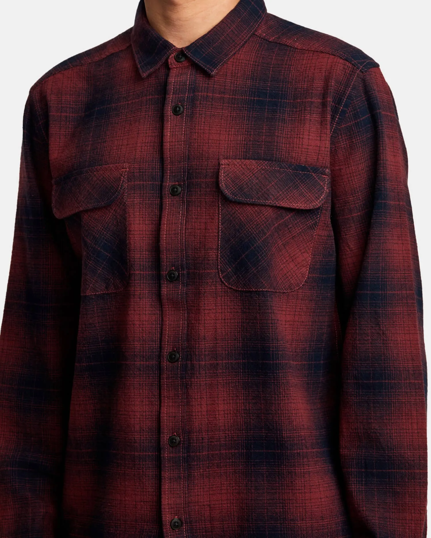 Camisa para Hombre RVCA SHIRT LS VESUVIO FLANNEL OXR