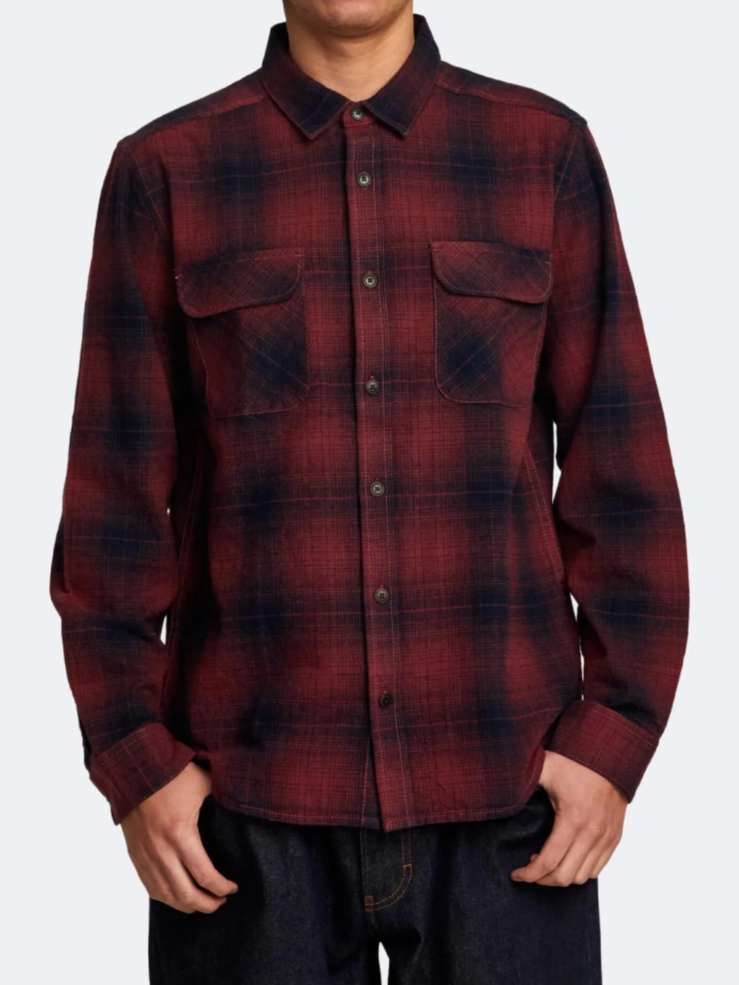 Camisa para Hombre RVCA SHIRT LS VESUVIO FLANNEL OXR