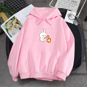 Camping Bun Bun the Bunny Soft Hoodie