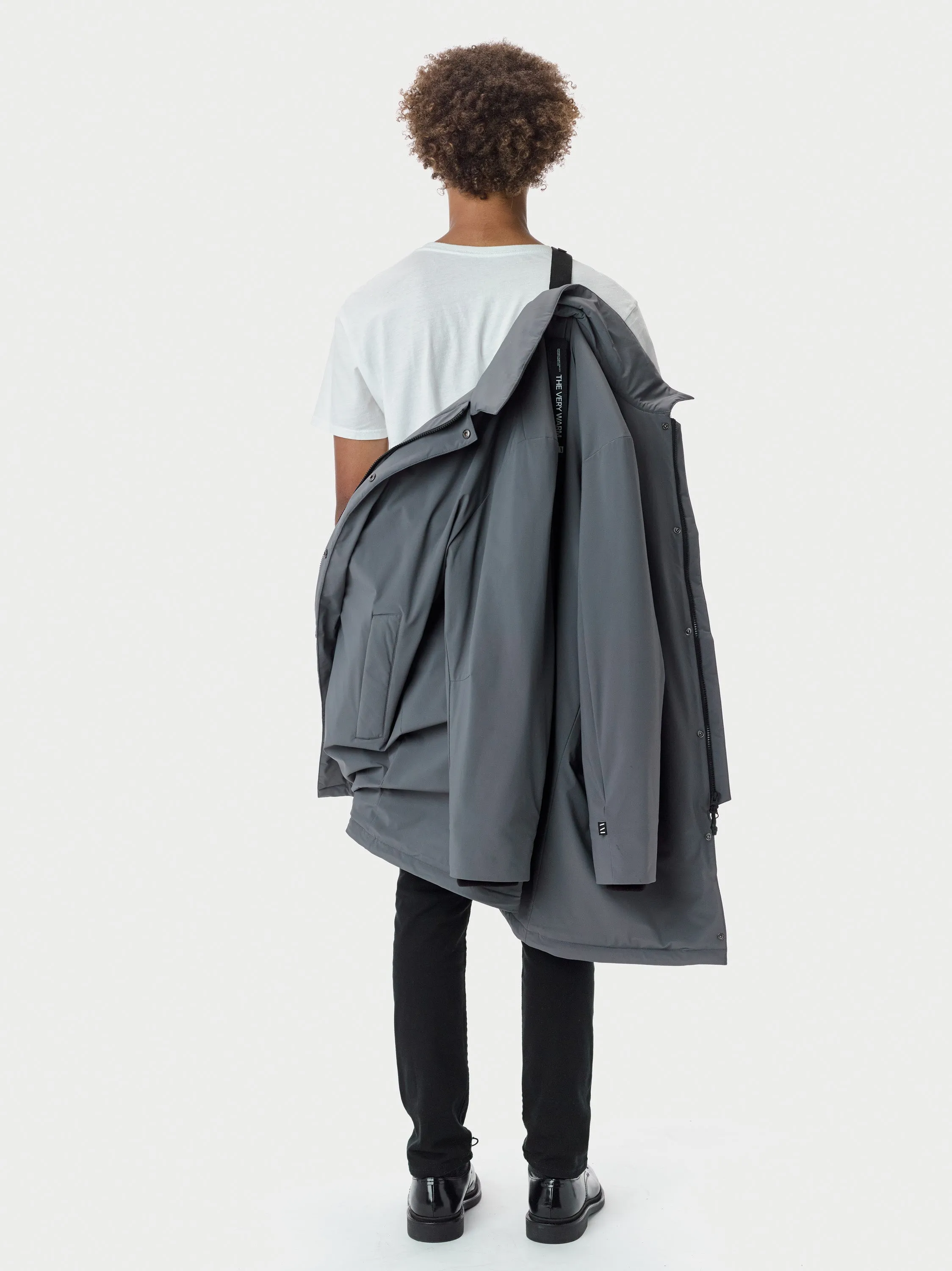 Car Coat - Grey