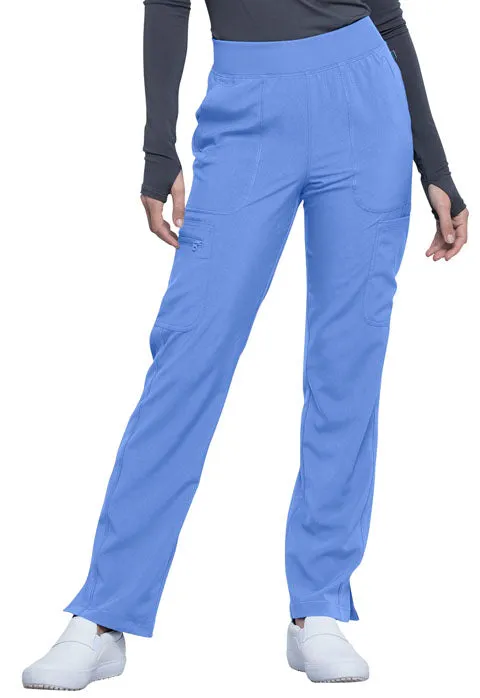 Cherokee Infinity Women's Mid Rise Tapered Leg Pull-on Scrub Pant CK065A