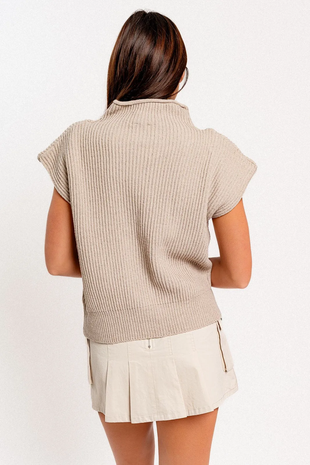 Chloe Sweater - Taupe