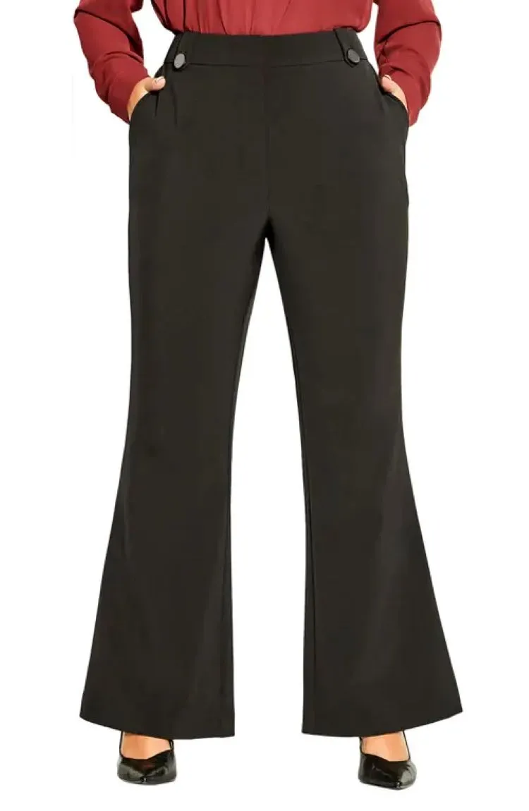 CITY CHIC Trendy Plus Size Tuxe Luxe Pants