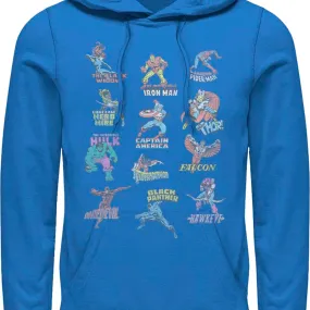 Classic Characters Marvel Comics Hoodie