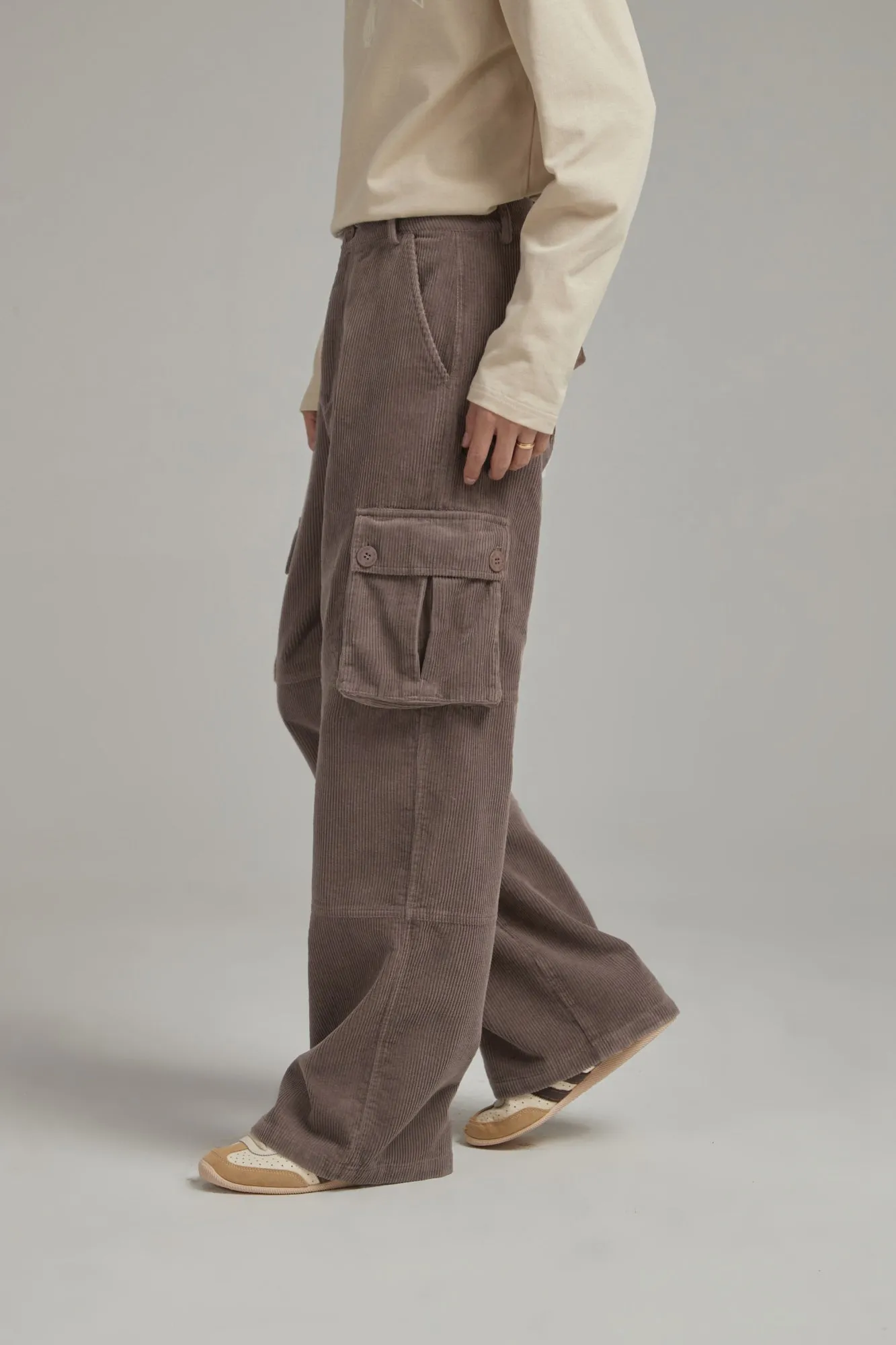 Corduroy Cargo Pants