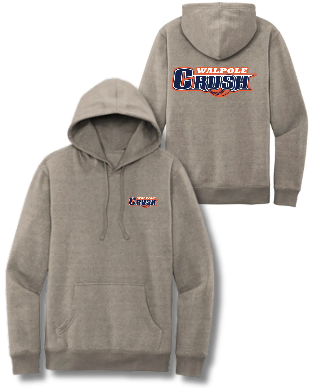 Crush Adult Fleece Hoodie (DT6100)