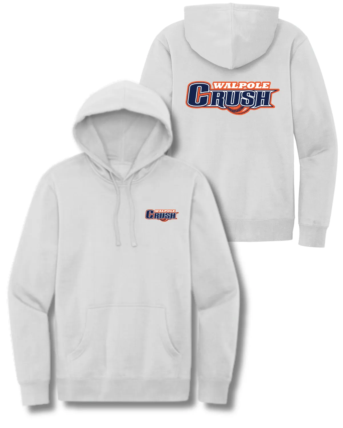 Crush Adult Fleece Hoodie (DT6100)