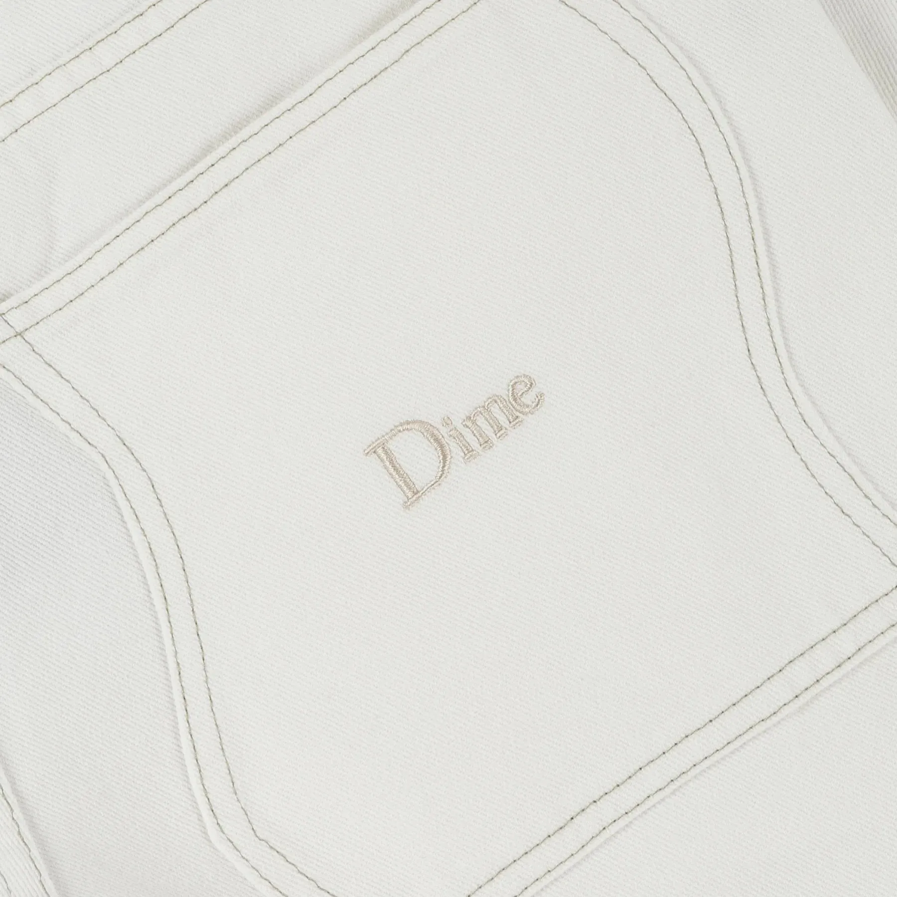 Dime MTL Baggy Denim Pants - Off White