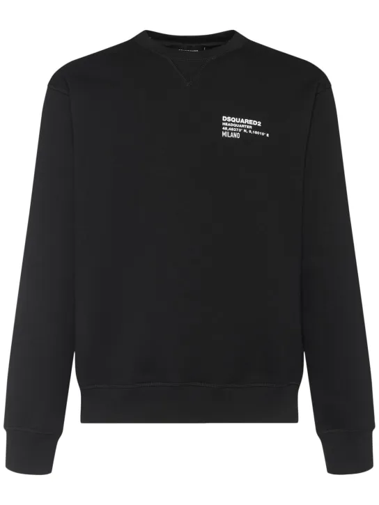 Dsquared2   Cool fit crewneck sweatshirt 