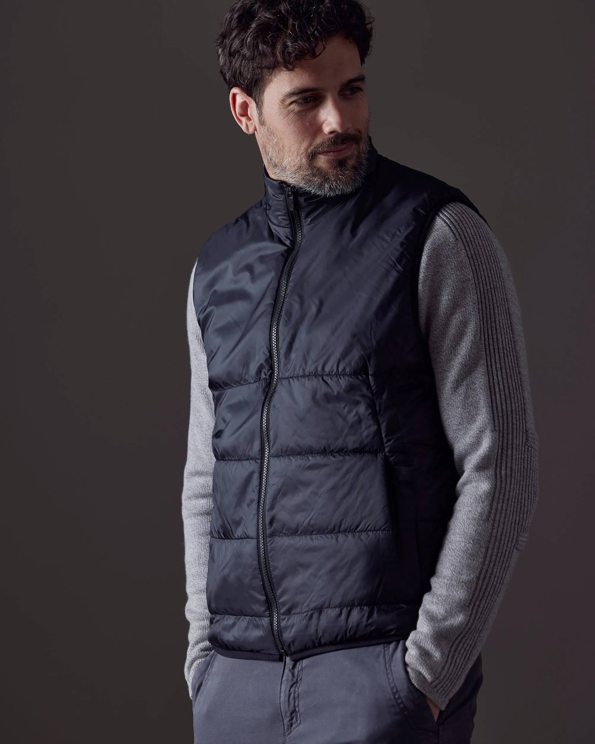 Eco Insulated Vest - Onyx Black