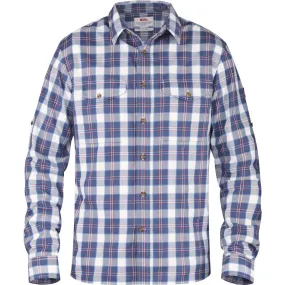 Fjällräven Men&#x27;s Singi Flannel Shirt LS Uncle Blue | Buy Fjällräven Men&#x27;s Singi Flannel Shirt LS Uncle Blue here | Outnorth