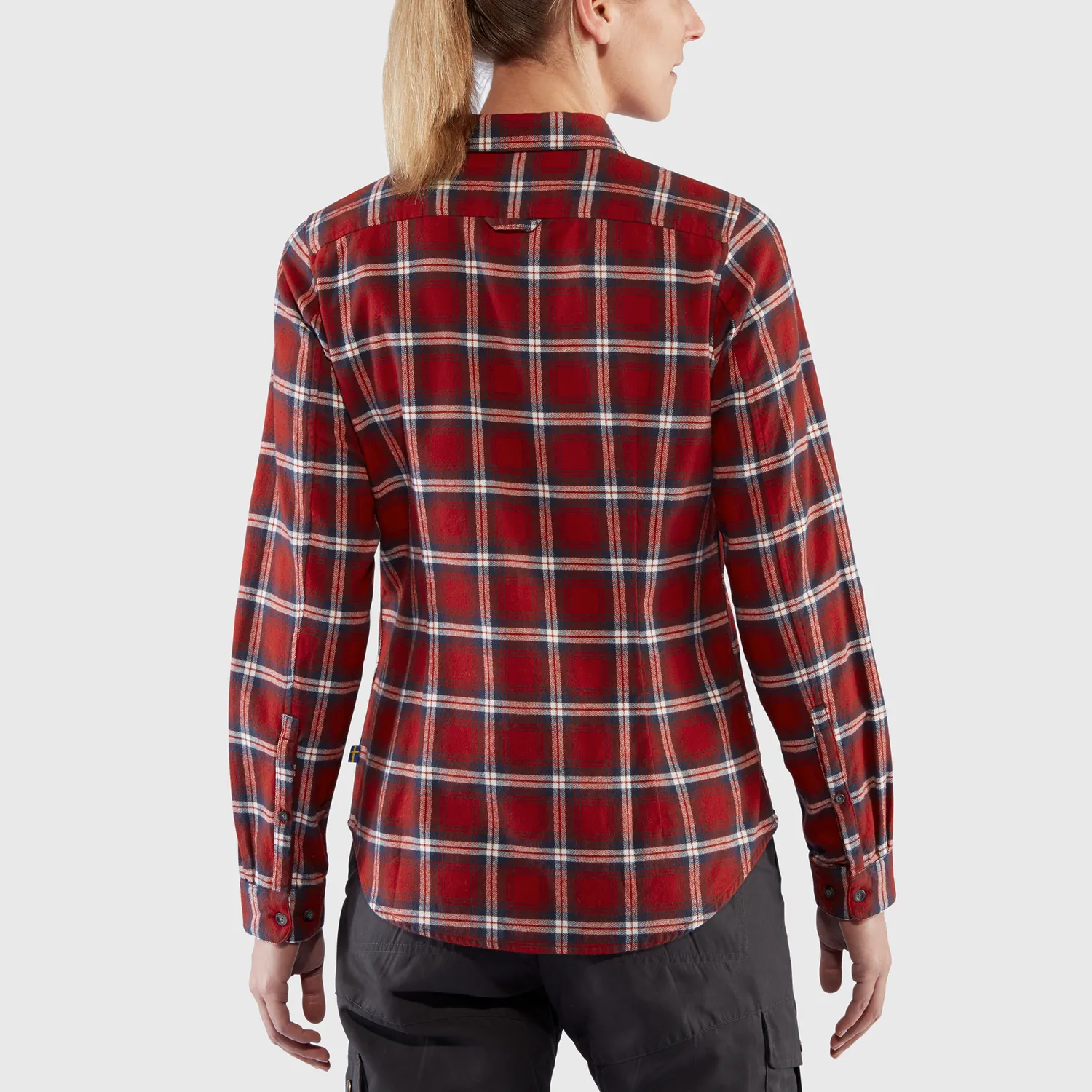 Fjällräven Women&#x27;s Övik Flannel Shirt Mesa Purple/Fog | Buy Fjällräven Women&#x27;s Övik Flannel Shirt Mesa Purple/Fog here | Outnorth