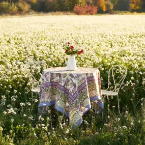 French Tablecloth Renne Grey & Blue