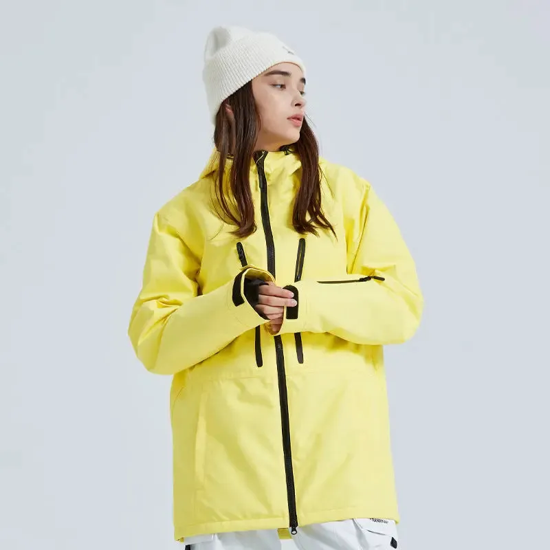 Girls' Soft Shell Skiing Snowboarding Jacket