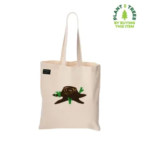 Giving Tree - Ivory Tote Bag- mi cielo x Donald Robertson