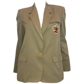 Gucci Vintage Khaki Blazer