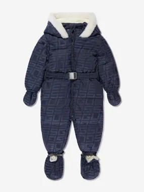 Guess Baby Boys Padded Snowsuit With Hood