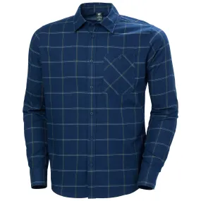 Helly Hansen Men&#x27;s Aker Flannel Ls Shirt Ocean | Buy Helly Hansen Men&#x27;s Aker Flannel Ls Shirt Ocean here | Outnorth