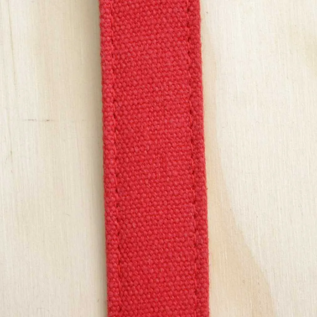 Hemp Dog Leash 10 Foot Happy Camper w/clasp Basic Red